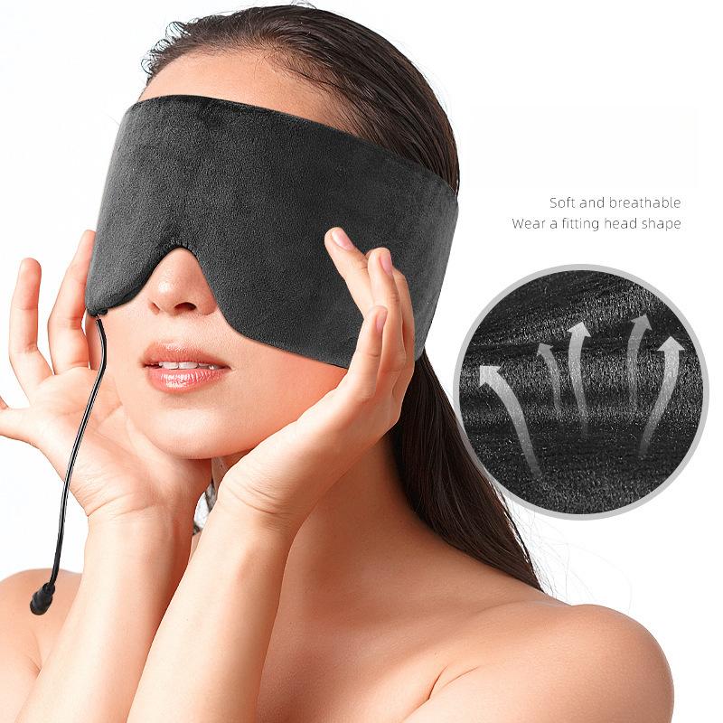 Three-speed Regular Temperature Adjustment, Shading, Sleep Head Circumference, Eye Mask, Soft and Breathable, Adjustable Warm Head Cover