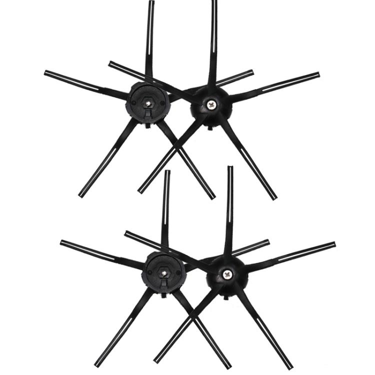 

Для Roborock S7 / T7S / T7S Plus G10 4 шт. Черная боковая щетка 4pcs Black Side Brush