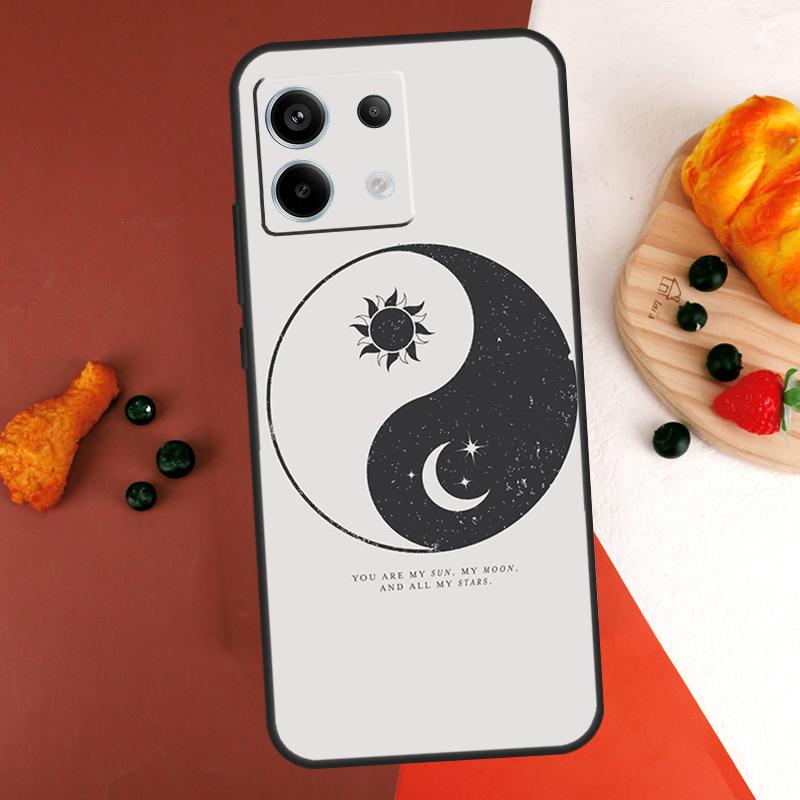 Eight Diagrams Taiji Yin Yang Case For Xiaomi Redmi Note 14 13 Pro 9 10 11 12 Pro 10S 11S 12S Redmi 13C 10C 12C 14C Coque
