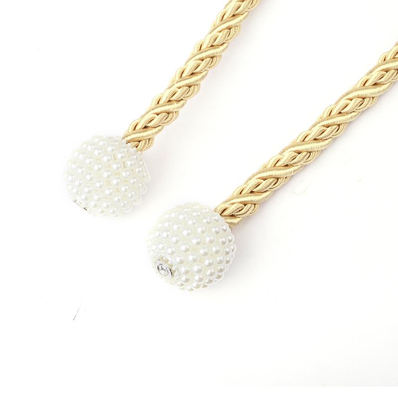 1 buc. Suporturi magnetice pentru draperii, curea, perla, agățat cu bile, cataramă, suport pentru frânghie, accesorii pentru perdele