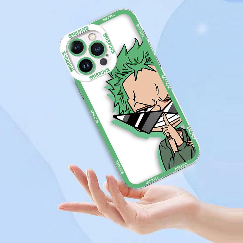 One P-Piece Luffys Zoros Clear Phone Case For Samsung A73 A72 A71 A57 A56 A55 A54 A53 A52 A51 A36 A35 A33 A32 A26 A23 A22 Case