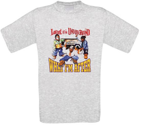Lords of the Underground What I M After Rap Hip Hop T-Shirt XXL