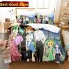 3D Anime Higurashi When They Cry Beding Set Printed Bed Linen Set With Pilowcase Bed Soft Duvet Cover Single Double Quen Super King-Sized Dimensionsd