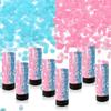 Canhões de Confete Azul Rosa para Revelação de Gênero Adequados para Casamento, Festa de Aniversário, Festa de Batismo, Decorações para Menino e Menina