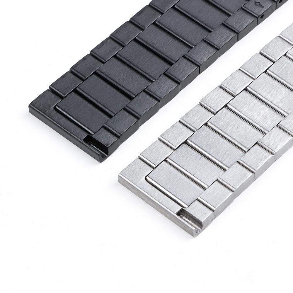 18mm 20mm 22mm Steel Watch Strap for Samsung Gear S5 S4 S3 Frontier Classic Watch Band for HUAWEI 41mm 42mm 46mm Accessorie