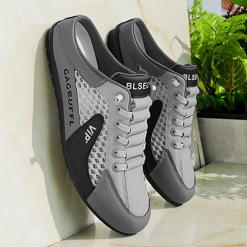 Męskie Modne Miękkie Półkapcie Letnie Męskie Trendy Dolna Część Codzienne Buty Miękka Podeszwa Wspierające Buty Trampki De Hombre