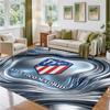 Atletico Madrid Design Kristall-Samt-Teppich Weich Dekorative Matte für Schlafzimmer Eingang