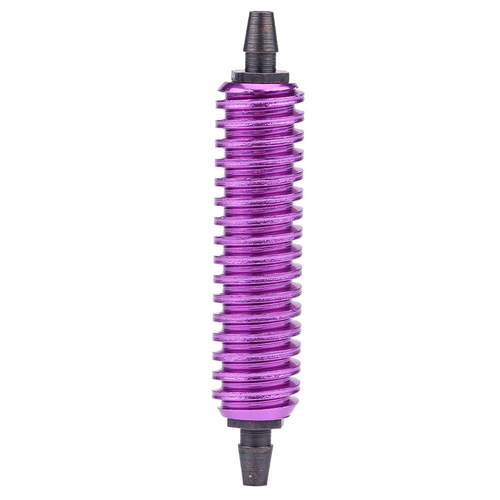 

Aluminum Alloy Back Pressure Cooler Fit RC 18 110 Nitro Car Buggy Truck (Purple)