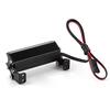 Universal 55mm 12 LED Hight Bright Light Model Truck Roof Lamp Bar for 1/10 RC Climbing Car Model Accessories