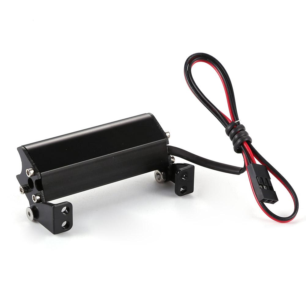Universal 55mm 12 LED Hight Bright Light Model Truck Roof Lamp Bar for 1/10 RC Climbing Car Model Accessories