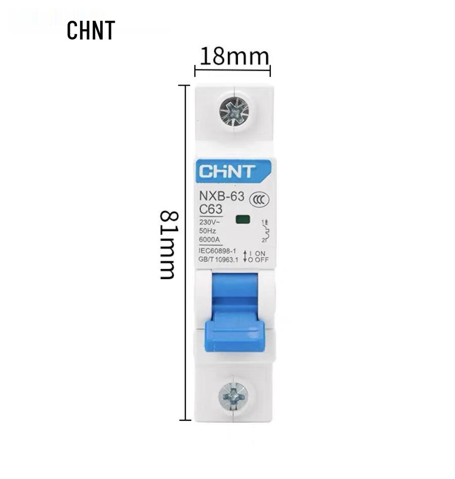 Zhengtai NXB-631P Miniature Circuit Breaker: 2P Household, 3P 63A, 4P 32A Electric Switch