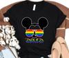 LGBT Pride Disney Couple Mickey & Minnie Mouse Unisex Adult Kid Shirt 320111124