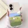 For Oppo A78 4G Case CPH2565 New Fashion Candy Painted Back Cover Shockproof Phone Case For Oppo A78 A 78 OppoA78 4G Soft Fundas