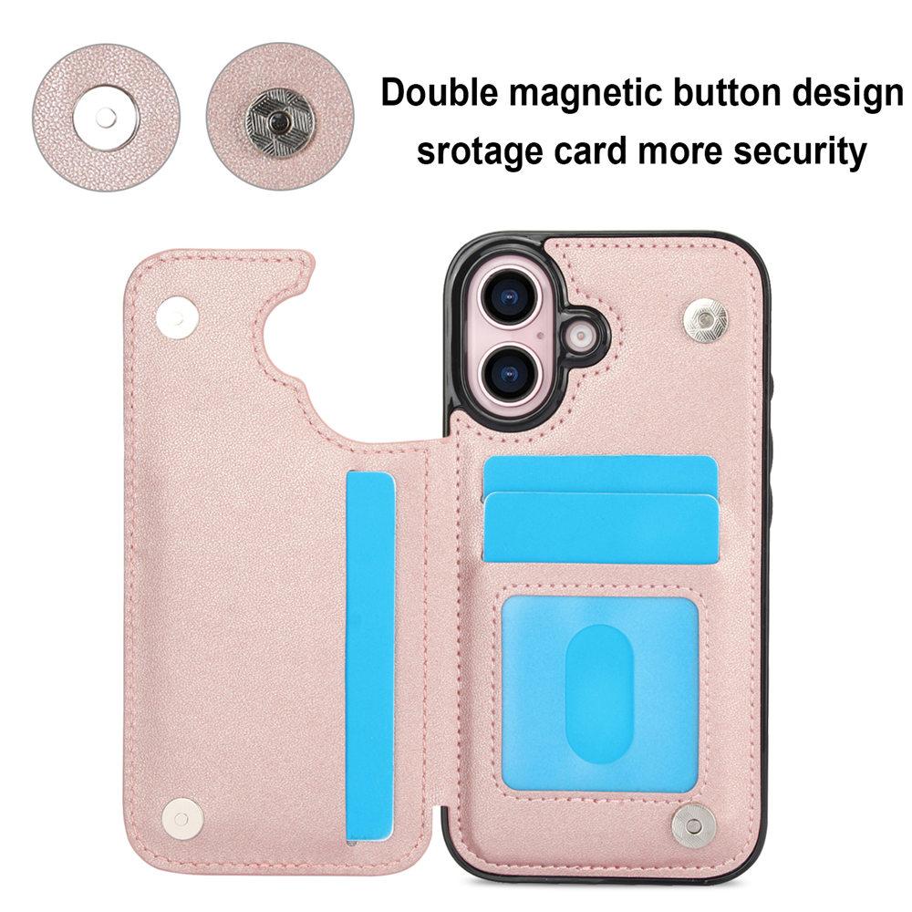 Fashion Rhombic Leather Cards Slot Case For iPhone 16 15Pro Max 14Plus 13 14 12 11 XS XR 7 8 SE2 12Mini Kickstand Cover