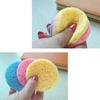 Cosmetic Puff Wood Pulp Face Cleaning Sponge Pad Wood Pulp Sponge Cleansing Tool Massage Brush