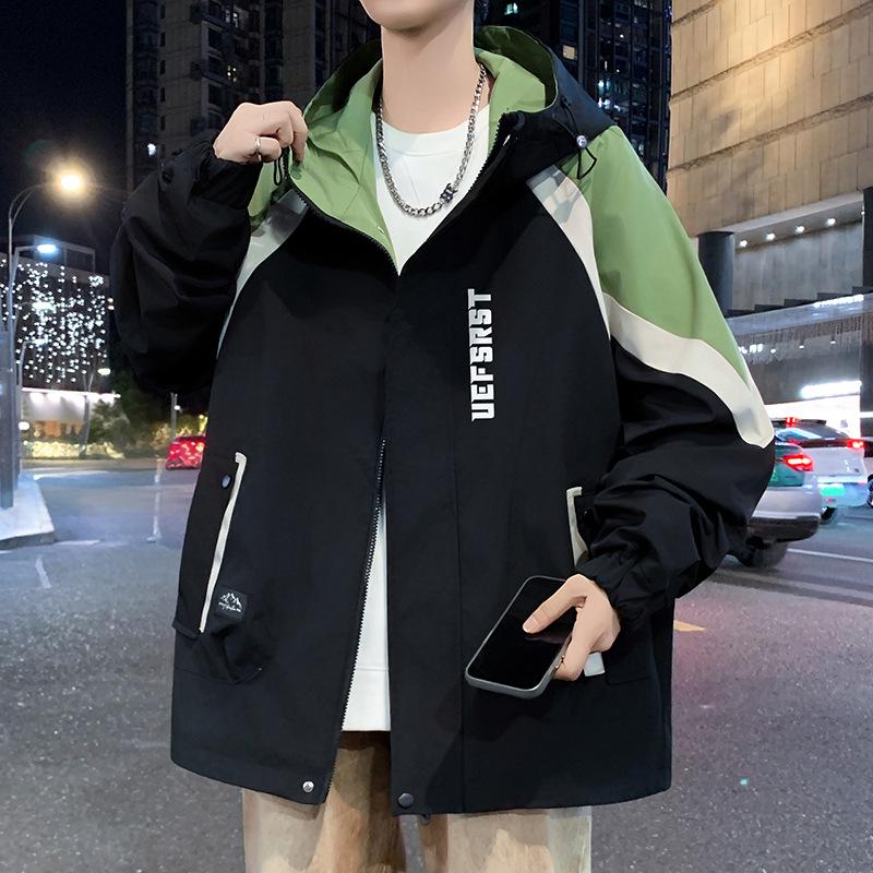 2025 Spring/Autumn Youth Boys' Stylish Casual Jacket for Middle School Students
