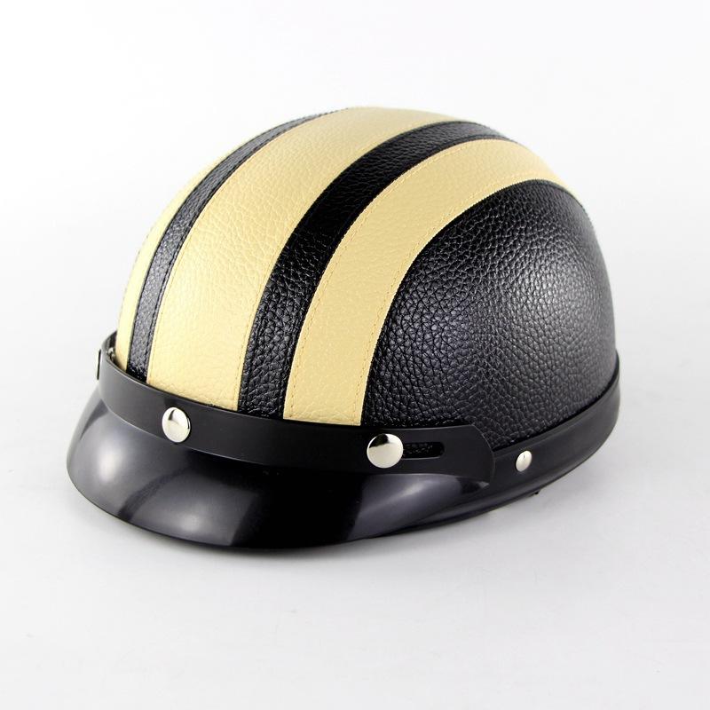 Women's Electric Vehicle Helmet Summer Sunscreen Four Seasons Universal Motorcycle Helmet Men's Half Helmet