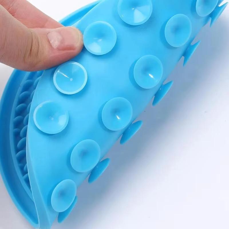 Dog Licking Mat Slow Food Mat Drizzling Licking Pad Suction Cup Slow Food Mat Silicone Slow Food Mat Pet Dog Licking Mat