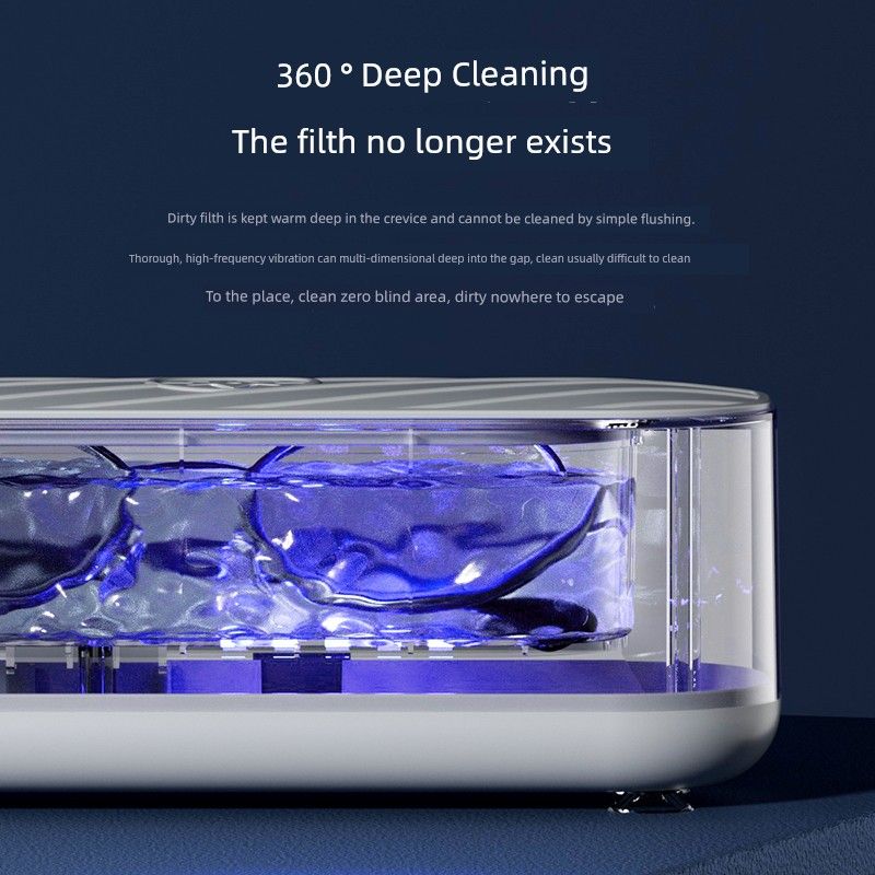 Rechargeable Small Office Glasses Cleaning Machine Watch Jewelry Cleaning Equipment Sterilization Disinfection For Home Office Cleaning Machine