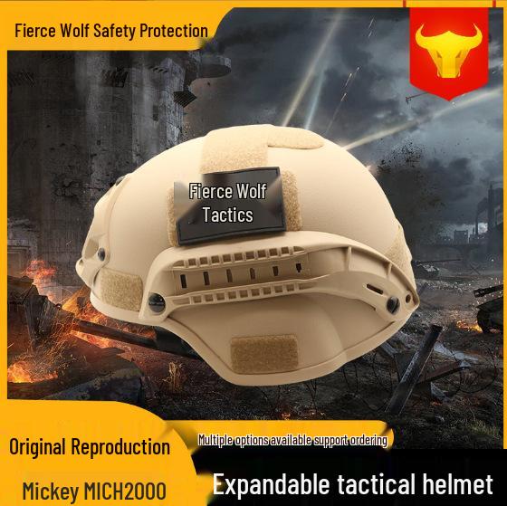 Mickey Tactical Helmet for Outdoor Sports and CS Field Head Protection