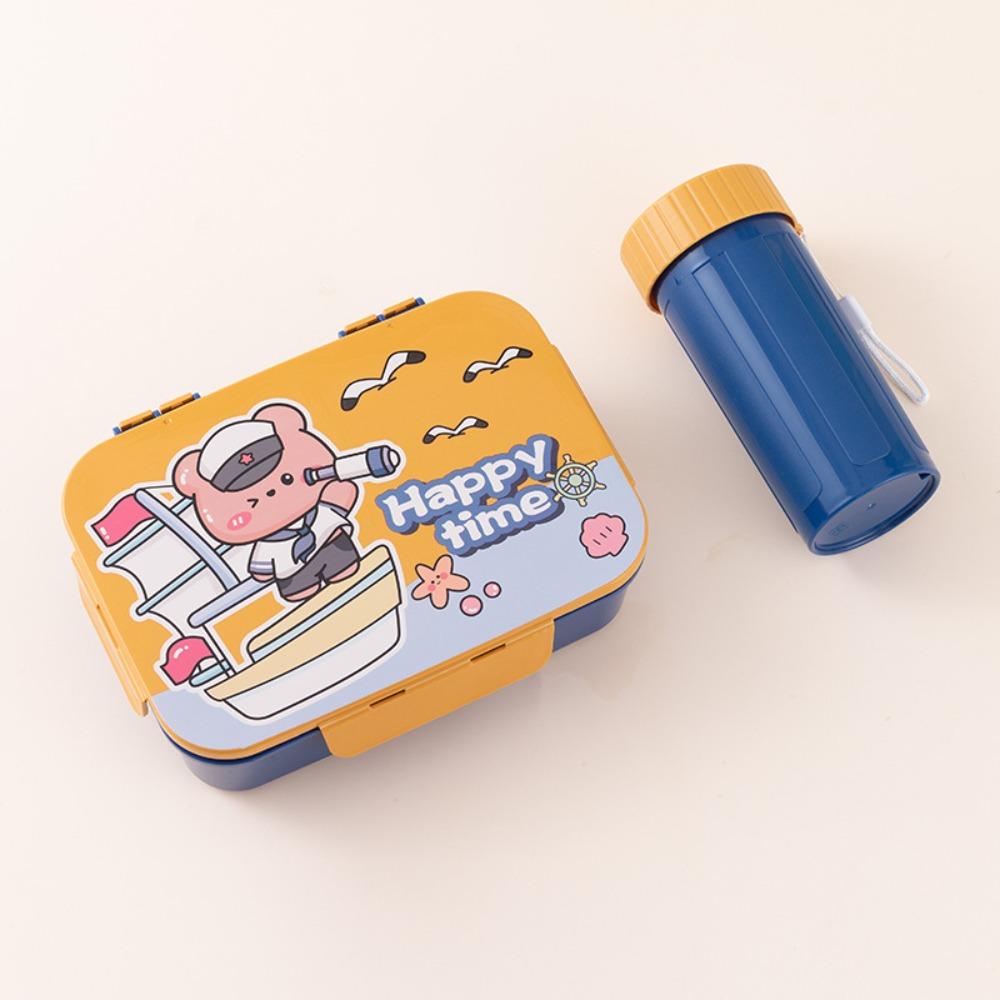 Portable Lunch Container Plastic Lunchable Snack Containers  School Kids Office Worker