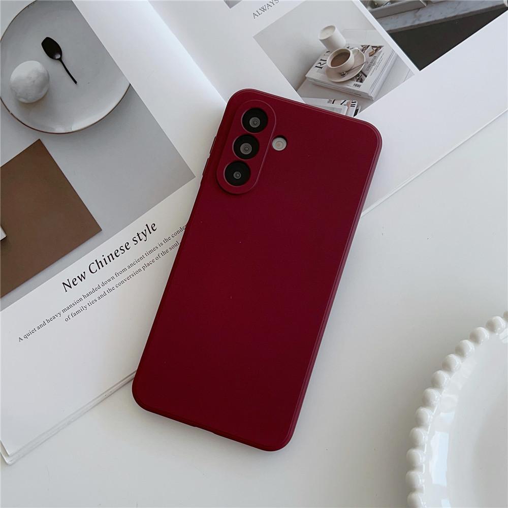 

Винно-красный чехол из жидкого силикона для телефона Samsung A17 A16 A26 A36 A56 A15 A25 A35 A55 A14 A24 A34 A54 A13 A53 A12 A32 A52 For Samsung A17