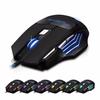 5500DPI 7-Tasten-LED-optische USB-Gaming-Maus für Profi-Gamer