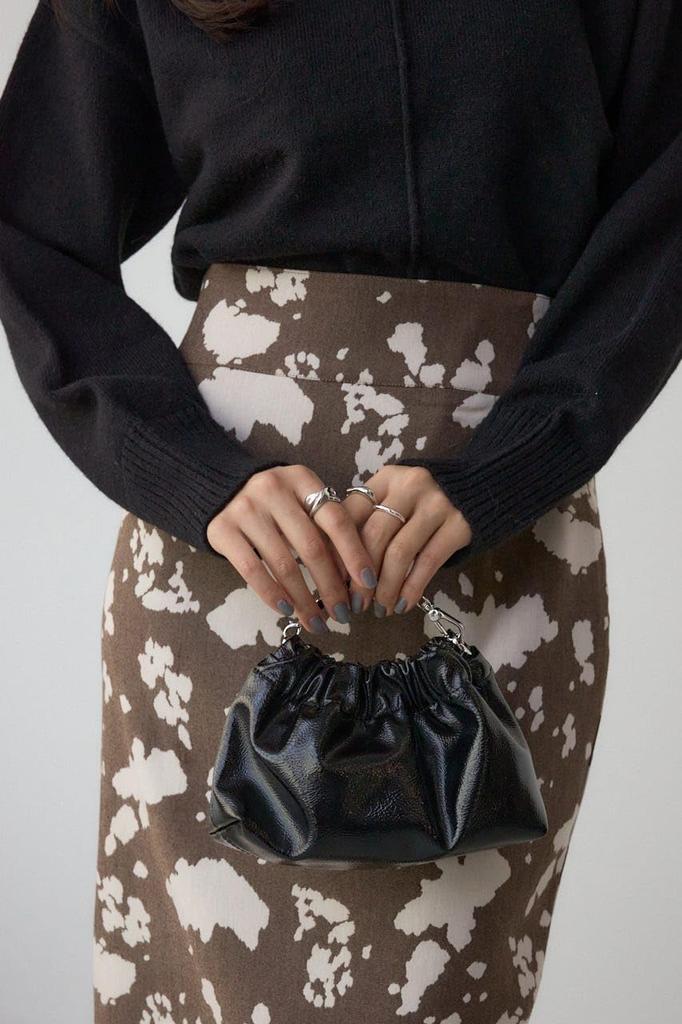 AZUL by Moussy Women's Metal Chain Pochette Bag, 250IAC55-1331, Free Size, Black