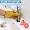 Faucet Leak-proof Sealing Gasket Valve Threaded Pipe Hose Silicone Sheet Washer Seal O Ring for Plumbing Plug Prevent Leakage