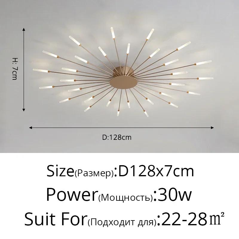 Minimalistischer LED-Deckenleuchter, Küchenbeleuchtung, Heimdekoration, dekorative Lampe mit Fernbedienung für Schlafzimmer, Wohnzimmer