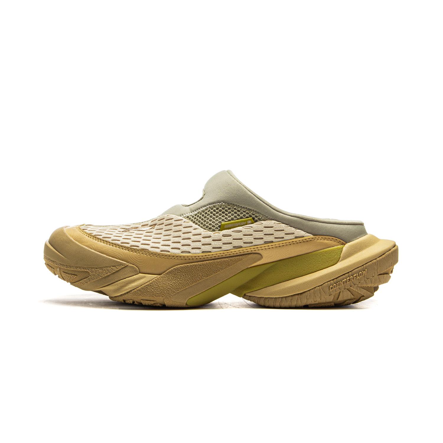 Li-Ning CF Shuxing Mountain Slipper Unisex Low Top Outdoor Functional Shoes Yellow Green AHCV005-2 40