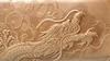 [Berkuto] Natural Dragon Genuine Leather Cowhide Wallet, Round Zipper Long Wallet, Men's and Women's Bi-fold Wallet with Coin Pocket, Large Card Capac