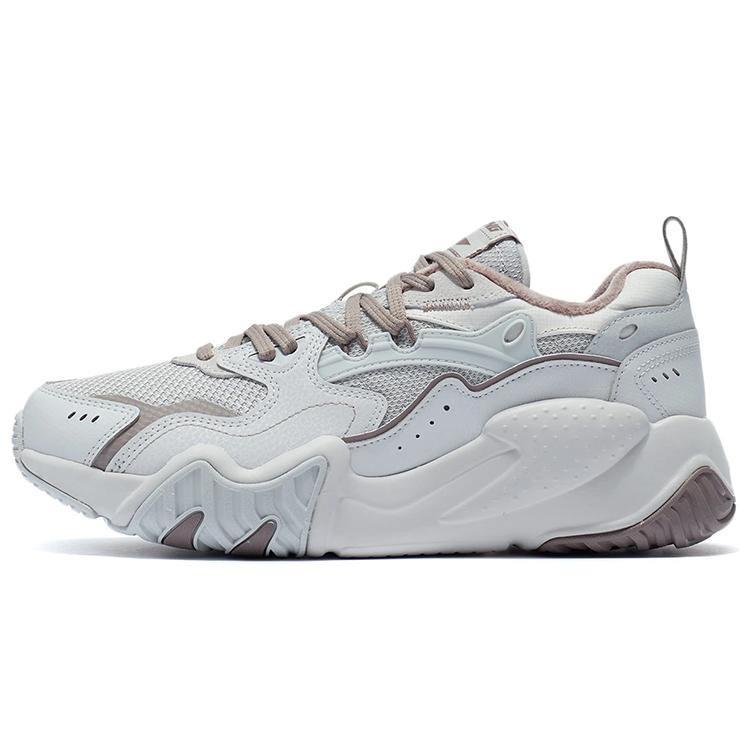 New LiNing Cat Paw Lite Low Top Running Shoes Men's Antarctic Gray Color AGCR229-2