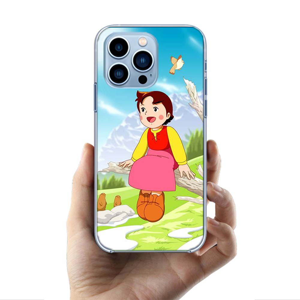 Heidi Cartoon Cases Phone Case For Iphone 17E 16E 17 Air 16 Pro Max 15 Pro 14 Plus 11 13 12 Mini Cover Cases Compatible with Sui