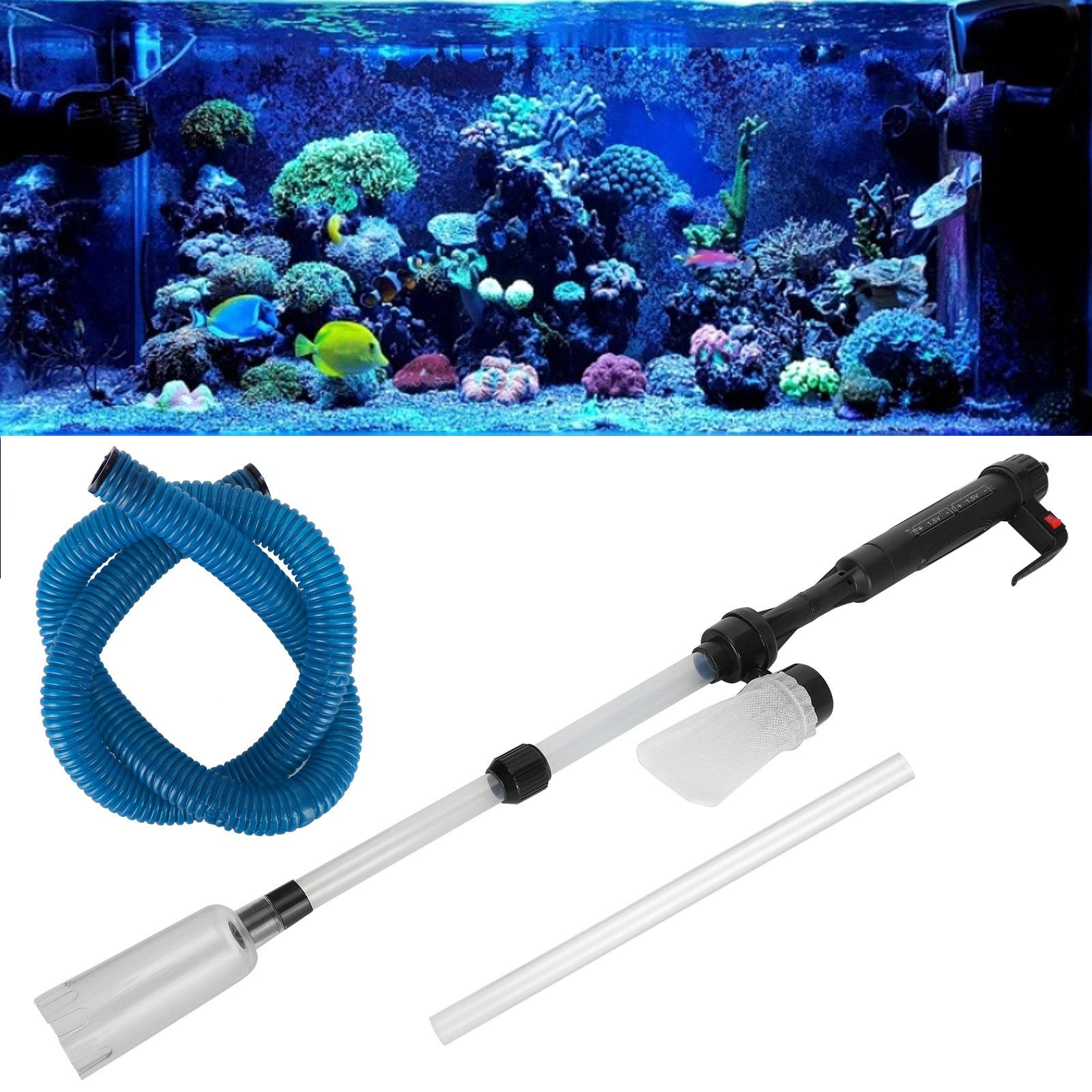 

Electric Fish Cleaner Syphon Water Filter Aquarium Sand Washer Water Change Pump