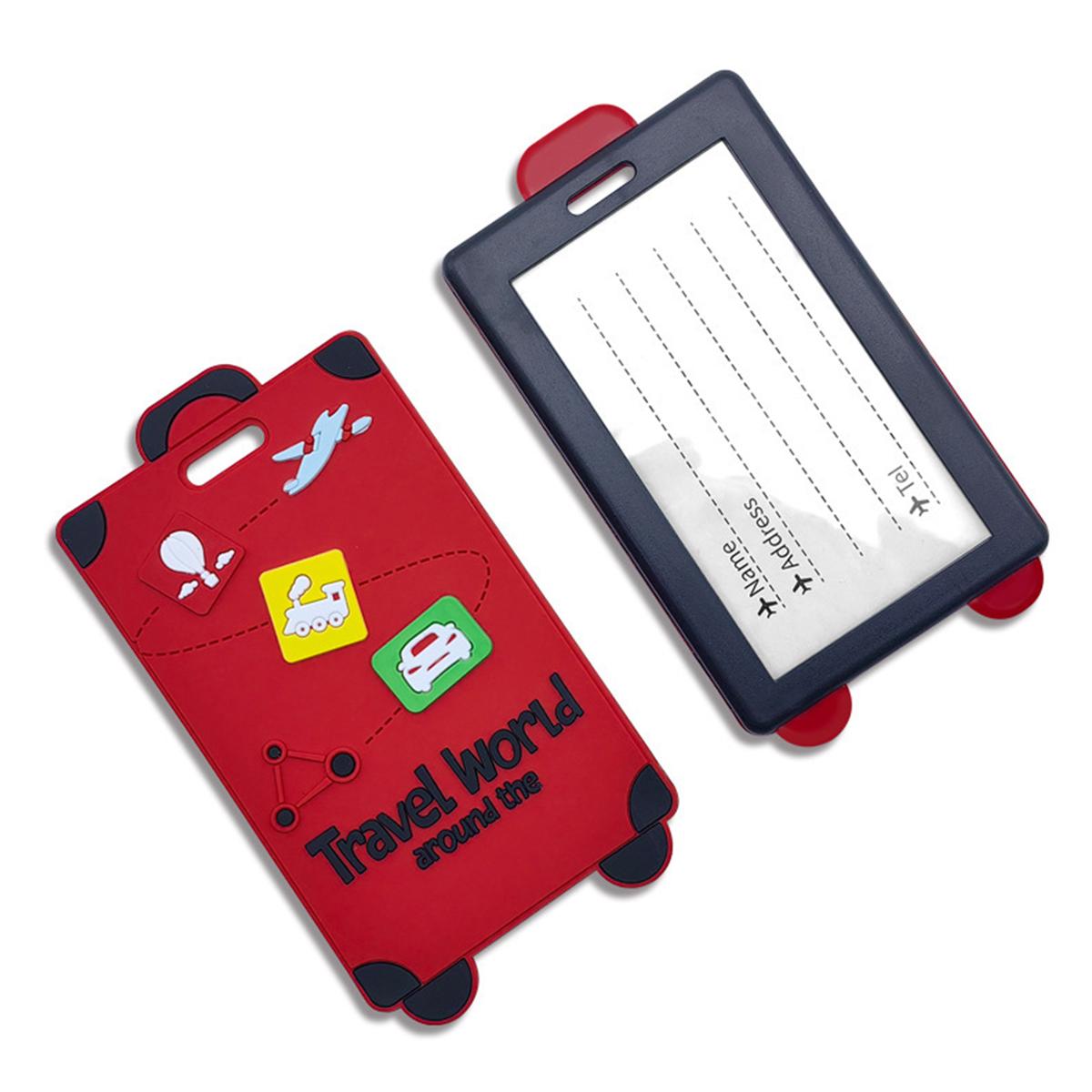 

Мягкие резиновые багажные бирки из ПВХ, бирки для защиты от потери, идентификационные бирки для посадочного аппарата, бирки для дорожных тележек, -A-DH