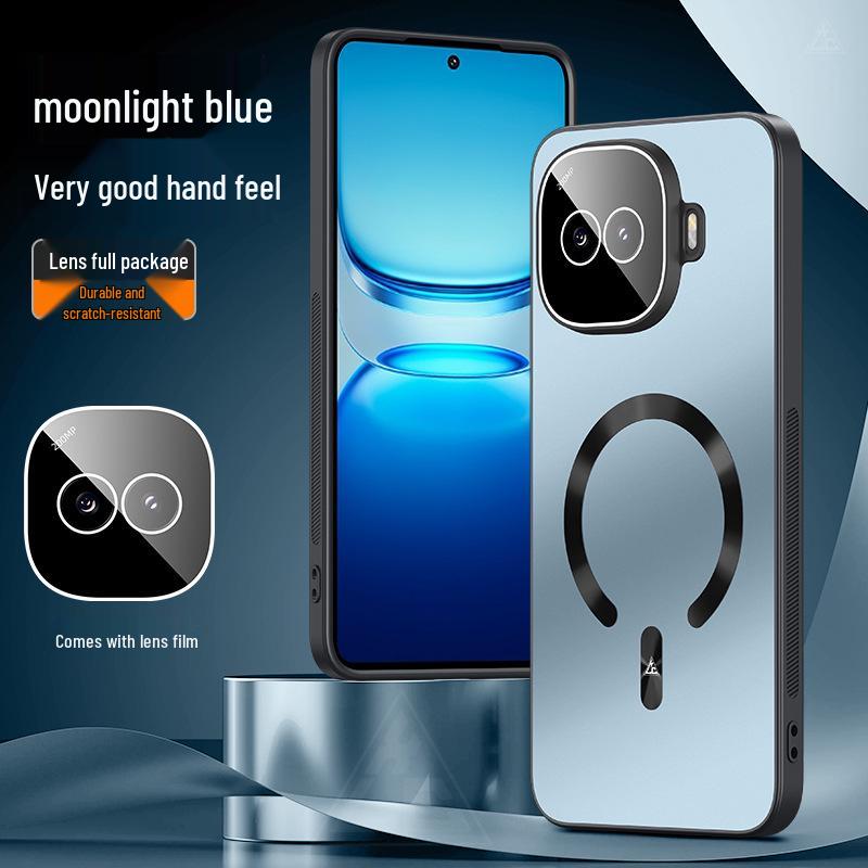 

iQOO Z11 Turbo Phone Case - Rotating Magnetic Stand, Ultra-Thin Frosted, Full Coverage, Anti-Drop Protective Cover. IQOO Z11 Turbo