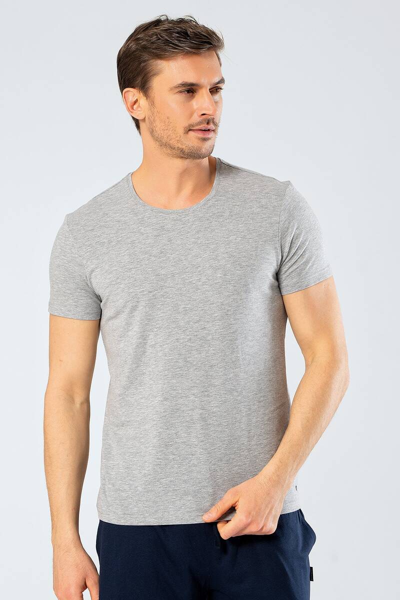 

Мужская футболка из лайкры Cacharel с круглым вырезом