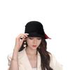 Elegant Women Ladies Girl Hat Warmer Fisherman Cap Brim Bowler Fedora Hats  Lady Girl