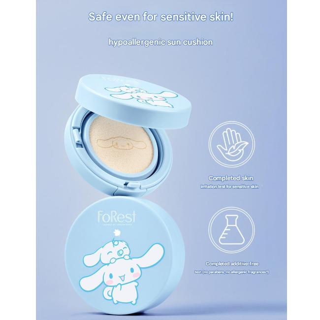 [Sanrio Cinnamoroll] Greenfinger Forest Multi Defense Sun Cushion Edycja Sanrio (13 gramów) (2 opcje)