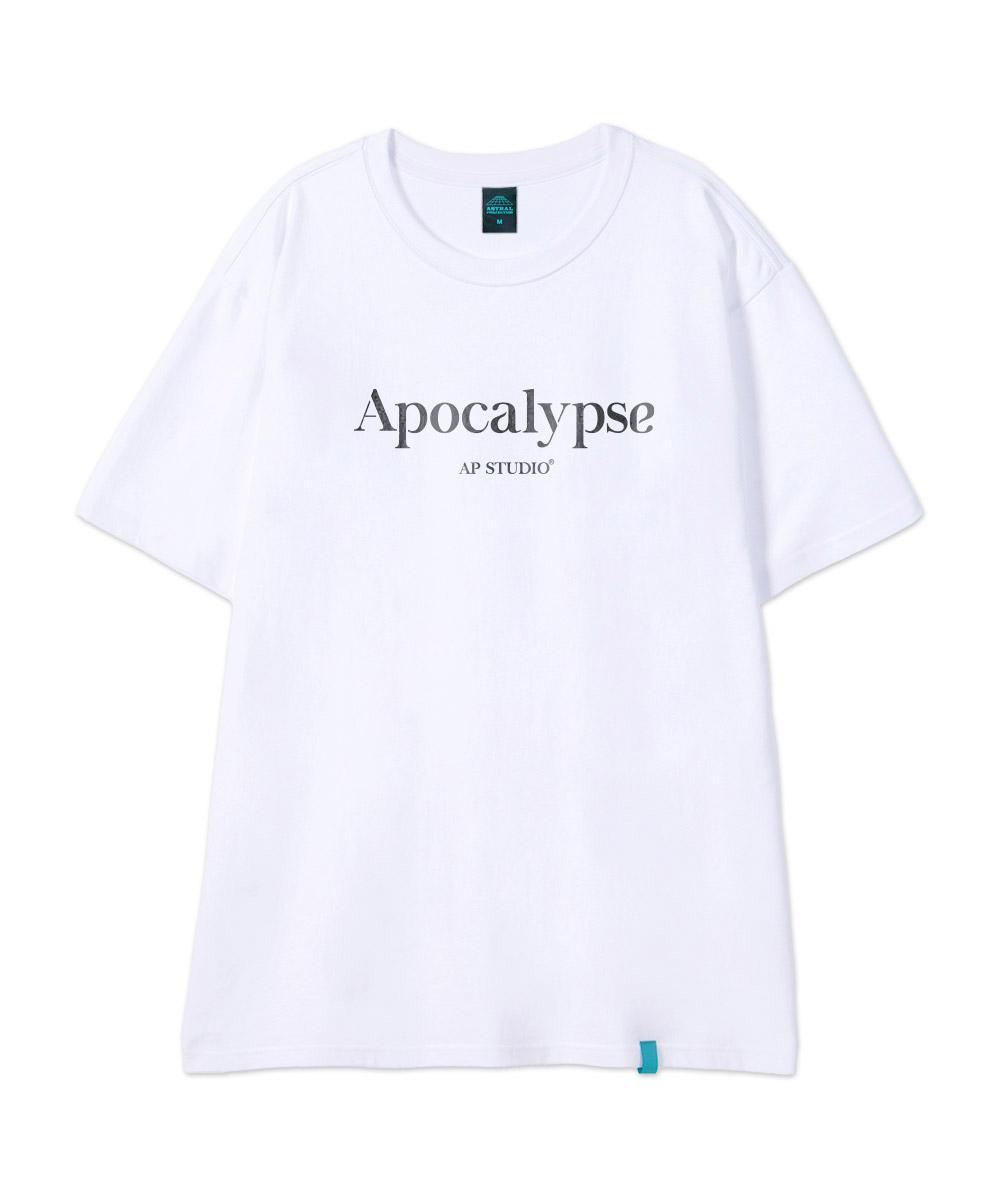 Astral Projection [Apocalypse] Cotton Loose Fit Short Sleeve T-Shirt_White M