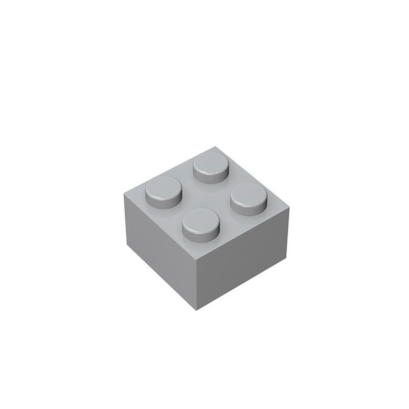 Non-Toxic 10Pcs 3003 2X2 High 4-Hole Building Block Moc Color Loose Parts Compatible With Brick Diy Children'S Toy Assembly