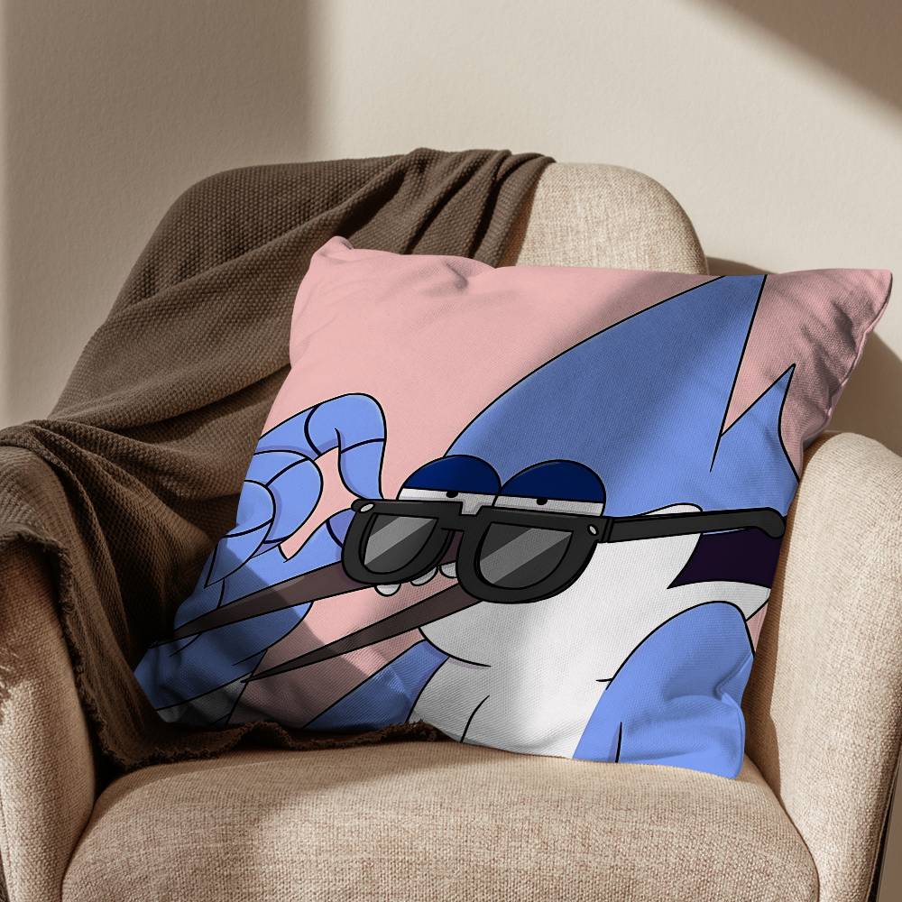 Cuscino Mordecai Regular Show per il tempo libero federa per cuscino divano soggiorno federa per cuscino letto camera da letto decorazione per la casa