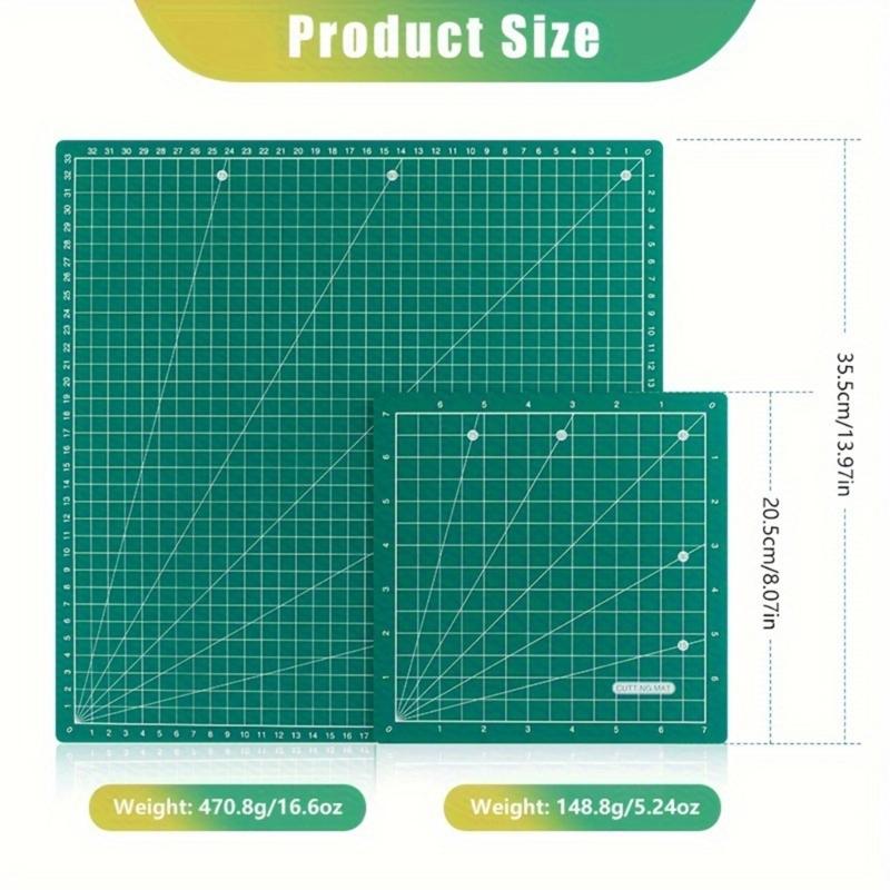 Multipurpose Sewing Mat Rotating Cutting Mat Double Sided Craft Cutting Board for Sewing Craft, Fabric, Scrapbooking