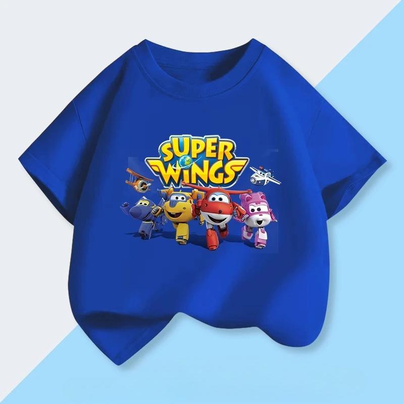 2026 Fashion Cool Super Flying Hero Printed Casual Fashion Cotton Breathable Short Sleeve Top