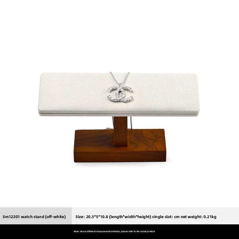 Luxury Solid Wood Watch Display Stand, Premium Wristwatch & Bracelet Holder, Jewelry Display Props