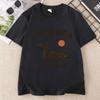 Leave Me A Loon T Shirt Casaul Funny Bird Lover TShirt Minimalist Nature Graphic Tee Cotton Short Sleeve Round Neck Printed