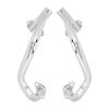 1 Pair Motorcycle Engine Guard Left Right Stainless Steel Crash Bar Replacement for CB400 1992?1998