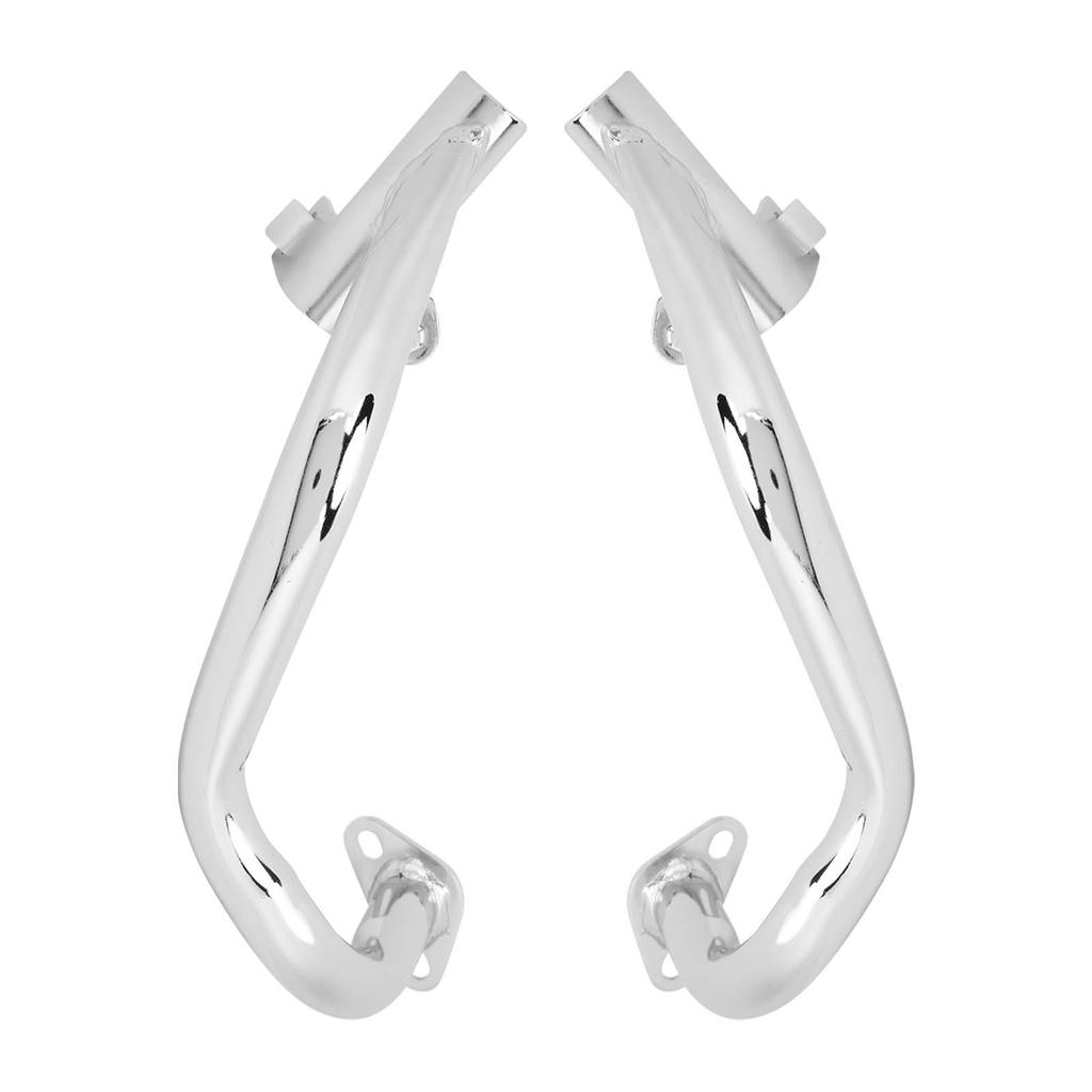 1 Pair Motorcycle Engine Guard Left Right Stainless Steel Crash Bar Replacement for CB400 1992?1998