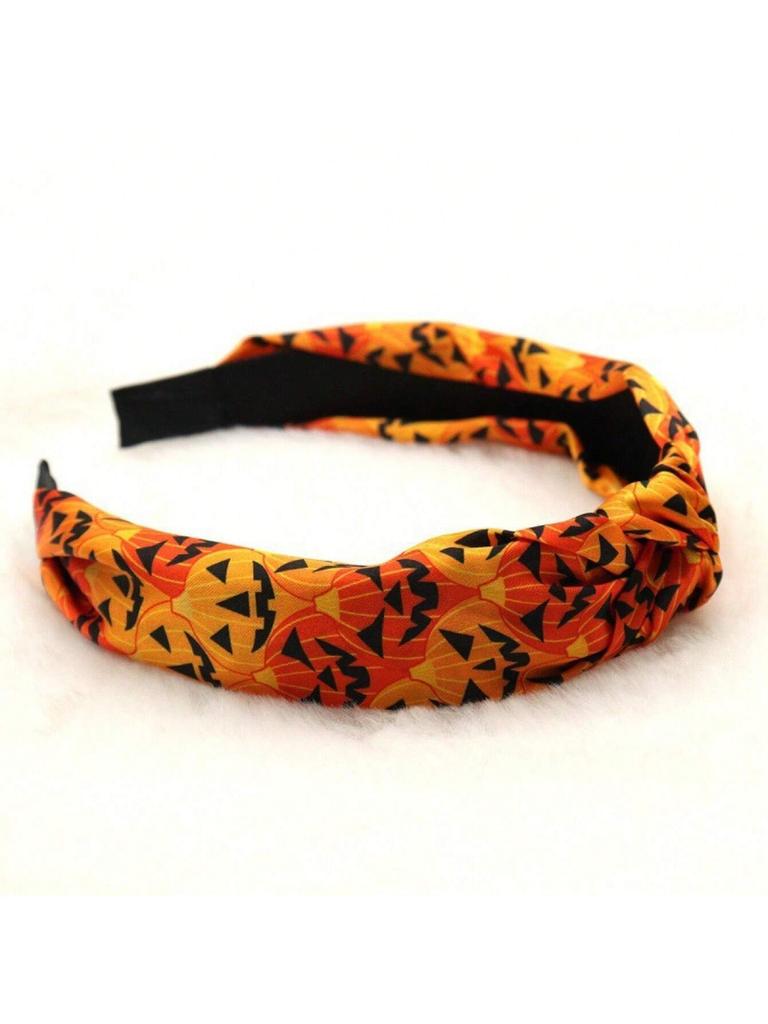 1PC Halloween Headbands Set, Pumpkin/Ghost/Cat Patterns, Festive Hair Accessories For Costume Parties